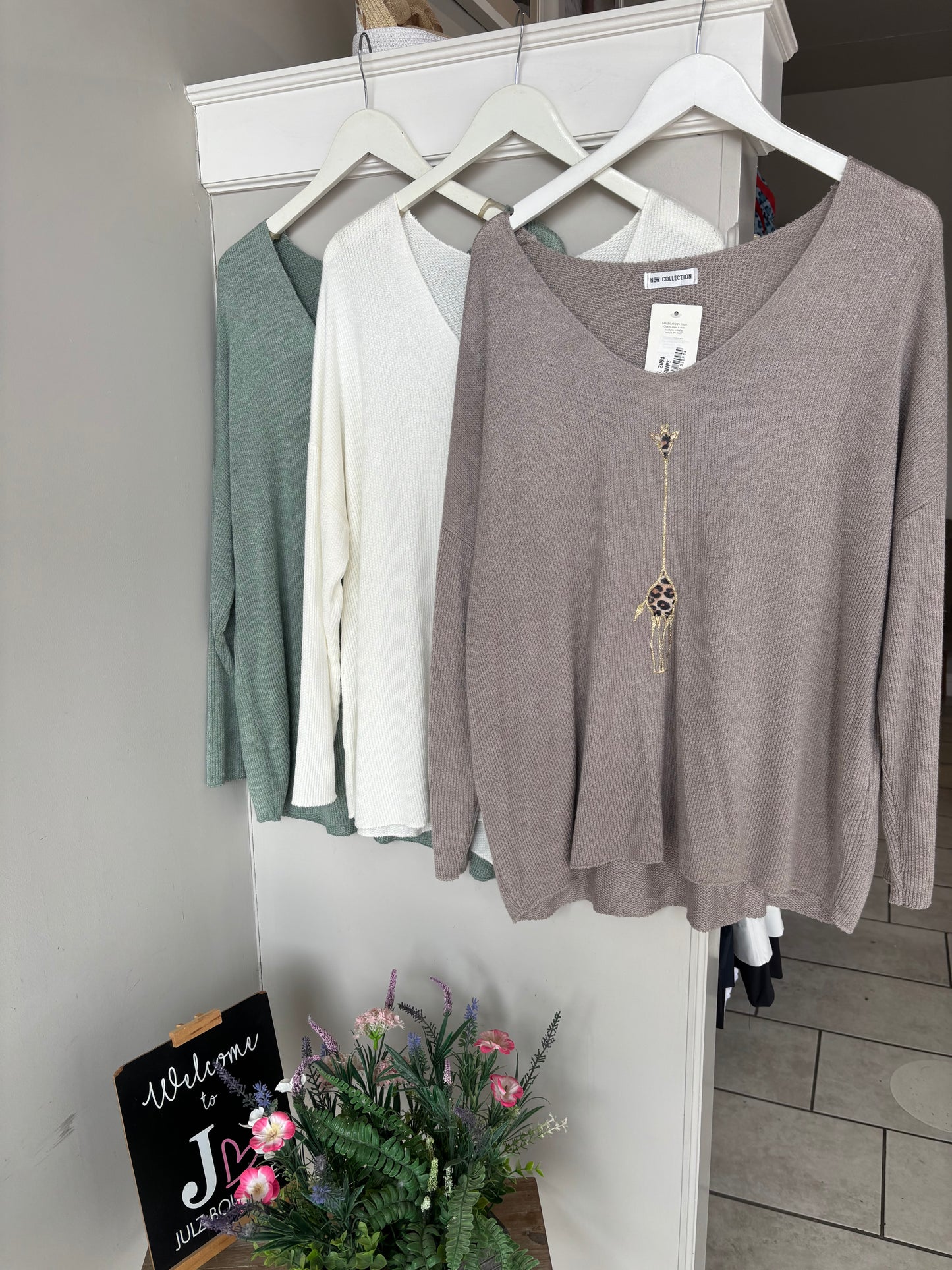 Super Soft Giraffe Jumper