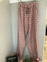 Load image into Gallery viewer, Floral Tile Print Magic Pants