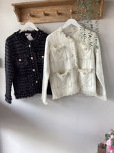 Load image into Gallery viewer, Bouclé Pearl Pocket Jacket