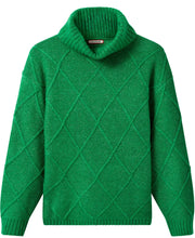 Load image into Gallery viewer, JoeBrowns Diamond Roll Neck Jumper