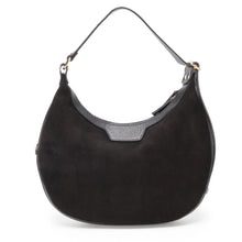 Load image into Gallery viewer, Elie Beaumont Crescent Suede Shoulder Bag