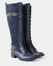 Load image into Gallery viewer, Fairweather Lace Up Riding Knee High