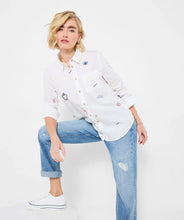 Load image into Gallery viewer, JoeBrowns Happy Embroidered Shirt
