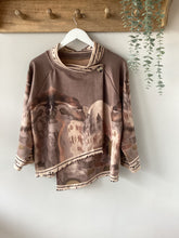 Load image into Gallery viewer, Asymmetrical Hem Artistic Tunic