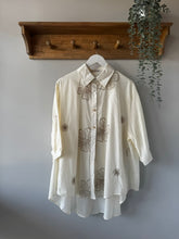 Load image into Gallery viewer, Embroidered Botanical Cotton