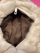 Load image into Gallery viewer, Malissa J Faux Fur Stripe Effect Bag
