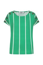 Load image into Gallery viewer, Alice Collins Button Shoulder Top