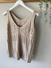 Load image into Gallery viewer, Crochet Knit Vest