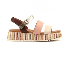 Load image into Gallery viewer, Lunar Berkley Beige Sandal