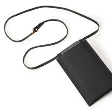 Load image into Gallery viewer, Elie Beaumont Leather Phone Pouch