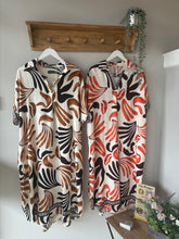 Load image into Gallery viewer, Sunset Breeze Abstract Dress / Tunic