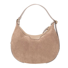 Load image into Gallery viewer, Elie Beaumont Crescent Suede Shoulder Bag