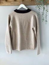 Load image into Gallery viewer, Mia Contrast Trim Knit Cardigan