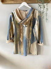 Load image into Gallery viewer, Abstract Print Hooded Jacket