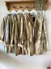 Load image into Gallery viewer, Abstract Print Hooded Jacket