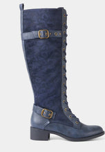 Load image into Gallery viewer, Fairweather Lace Up Riding Knee High