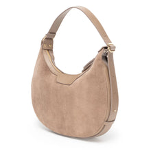 Load image into Gallery viewer, Elie Beaumont Crescent Suede Shoulder Bag
