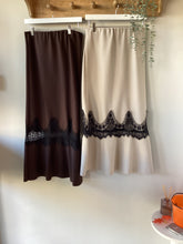 Load image into Gallery viewer, Lace Detail Midi Skirt