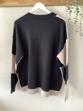 Load image into Gallery viewer, Peruzzi Colour Block Knit Jumper