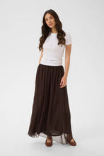 Load image into Gallery viewer, Saint Tropez Coral Maxi Chiffon Skirt