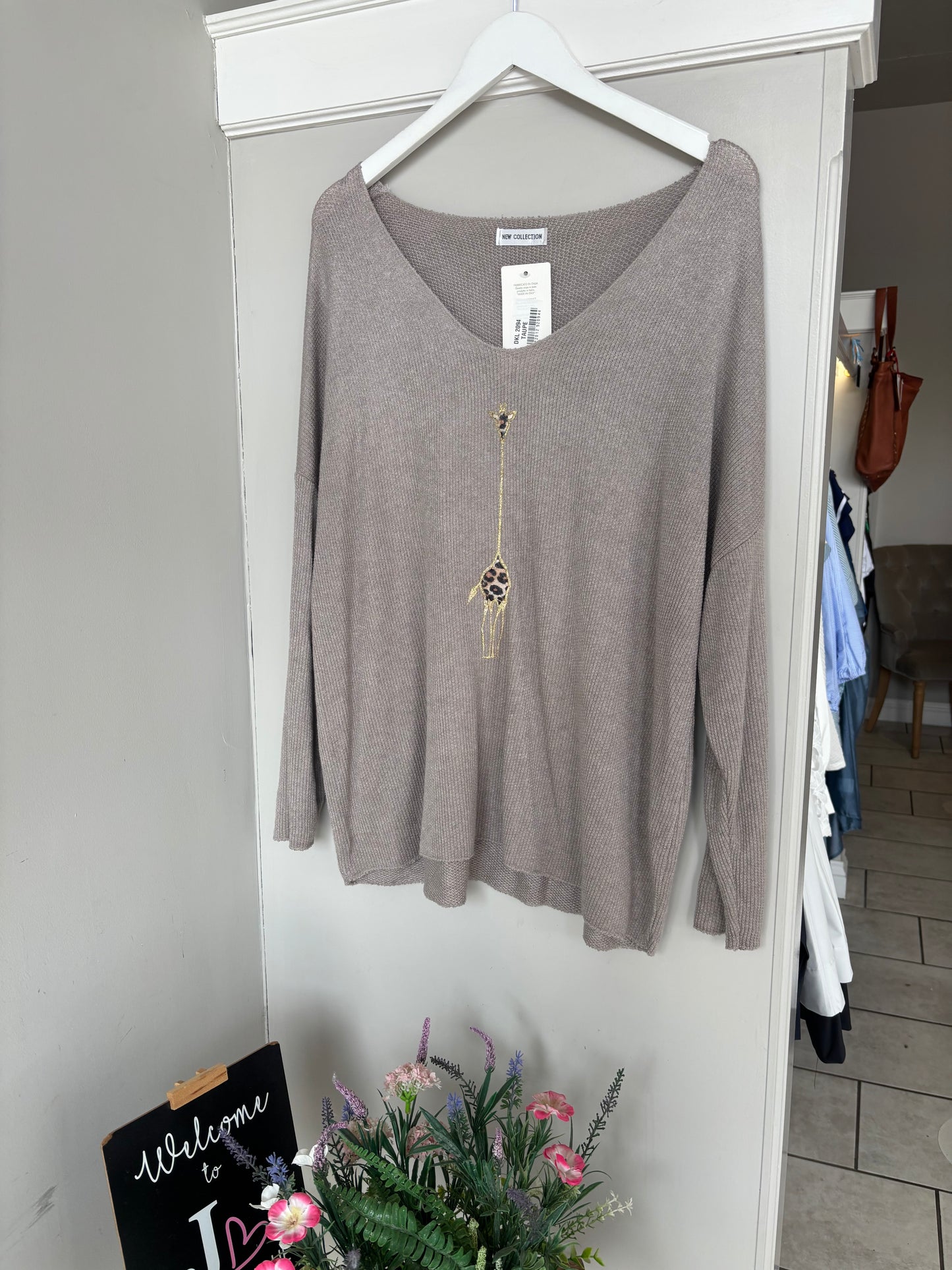 Super Soft Giraffe Jumper