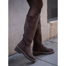 Load image into Gallery viewer, Lunar Gayle Long Brown Boot