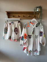 Load image into Gallery viewer, Malissa J Bardot Embroidered Smock Top