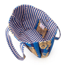 Load image into Gallery viewer, Elie Beaumont Serendipity Cotton Quilted Tote Bag