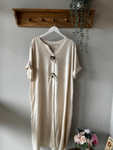 Load image into Gallery viewer, Natural Charm Linen Blend Tunic Dress