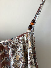 Load image into Gallery viewer, Bohemian Floral & Border Print Beaded Maxi Dress