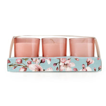 Load image into Gallery viewer, Set of 3 Votive Candles - Cherry Blossom & Sakura