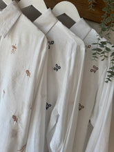 Load image into Gallery viewer, White Flower Shirt