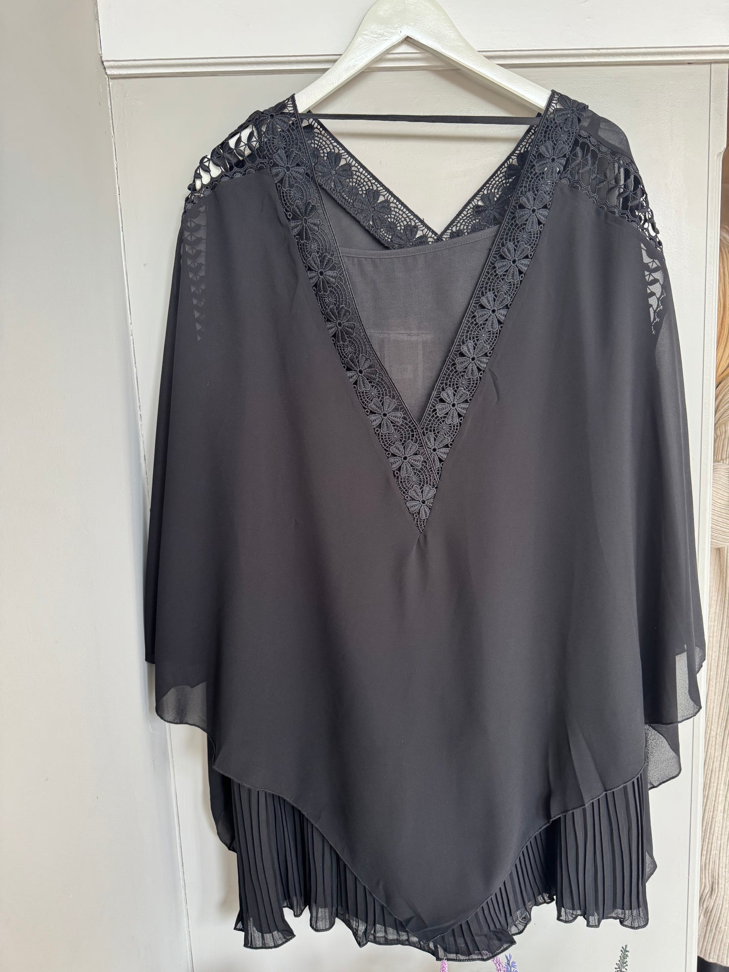 Lace V-neck Top