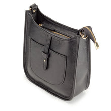 Load image into Gallery viewer, Elie Beaumont Messenger Bag - Black