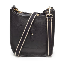 Load image into Gallery viewer, Elie Beaumont Messenger Bag - Black