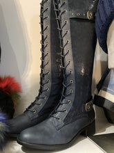 Load image into Gallery viewer, Fairweather Lace Up Riding Knee High
