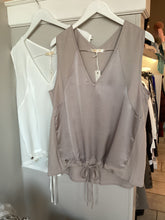 Load image into Gallery viewer, Malissa J - Silky Drawstring Vest
