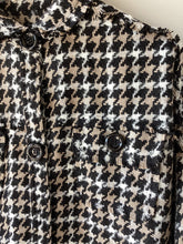 Load image into Gallery viewer, Malissa J Houndstooth Button-Up Shacket
