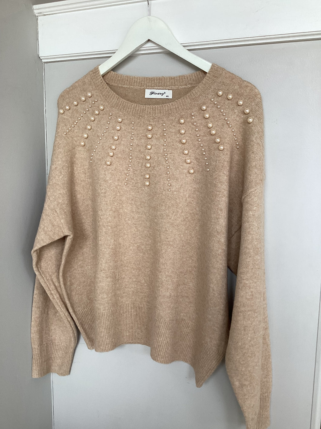Pearl Detail Jumper
