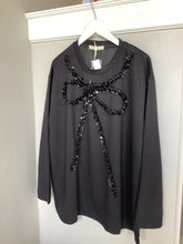 Load image into Gallery viewer, Malissa J Embellished Bow Jersey Top

