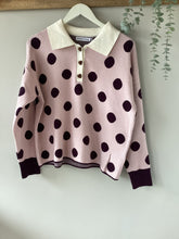 Load image into Gallery viewer, Dotty Long Sleeve Polo

