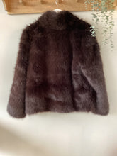 Load image into Gallery viewer, NOEN BROWN FAUX FUR JACKET
