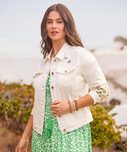 Load image into Gallery viewer, JoeBrowns Spring Meadows Embroidered Denim Jacket
