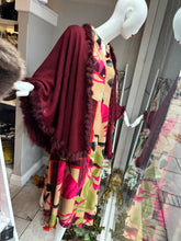 Load image into Gallery viewer, Multiway Fur Trim Cape
