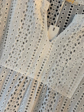 Load image into Gallery viewer, Malissa J - Tiered Broderie Anglaise Knee Length Dress
