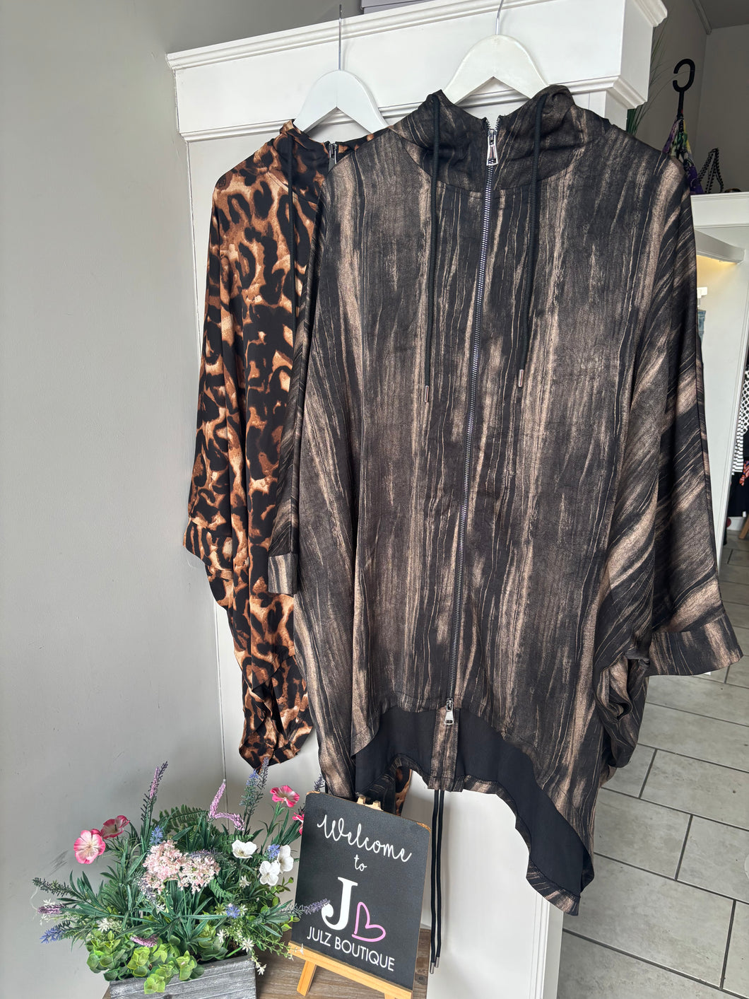 Malissa J - Drawstring Hooded Jacket