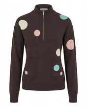 Load image into Gallery viewer, Alice Collins Kitty Polka Dot Pullover
