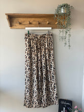 Load image into Gallery viewer, Malissa J - Leopard Print Drawcord Waist and Cuff Trousers

