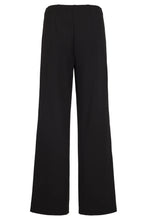 Load image into Gallery viewer, Robell Black Yasi Wide Leg Trouser
