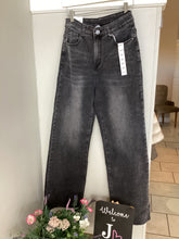 Load image into Gallery viewer, Grey Wide Leg Stretch Jean
